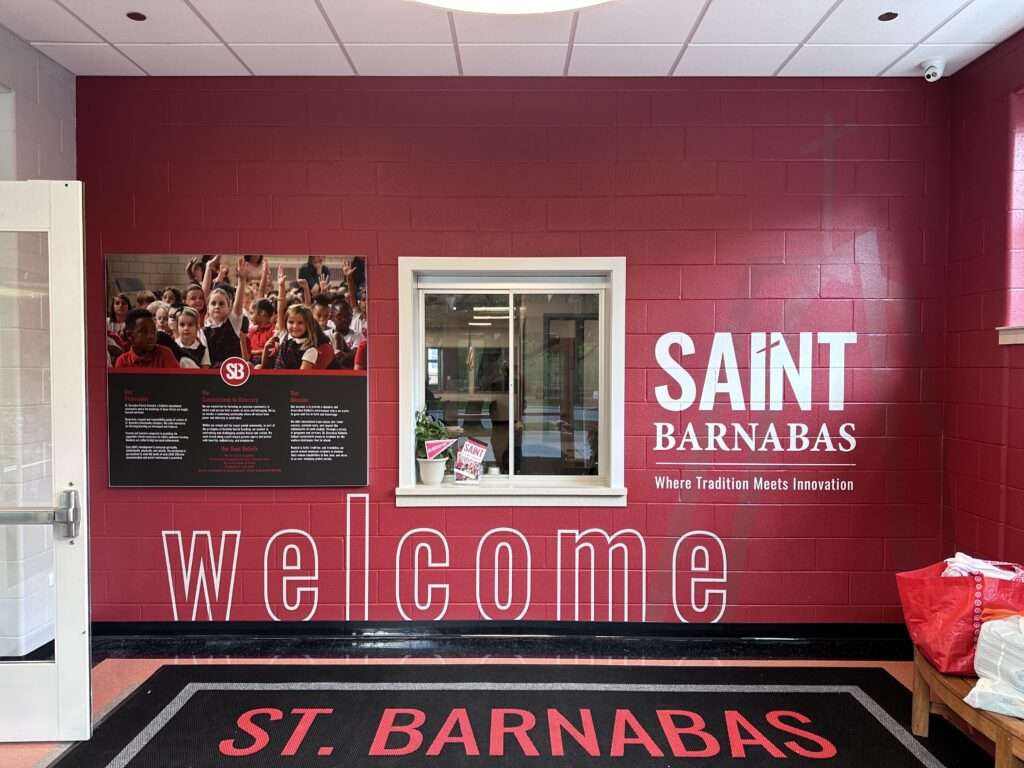 entryway graphics wrap featuring typography